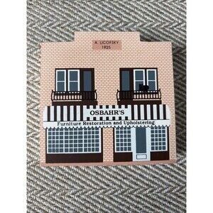 Cats Meow Osbahr’s Furniture Restoration And Upholstering 1991 Shelf Sitter